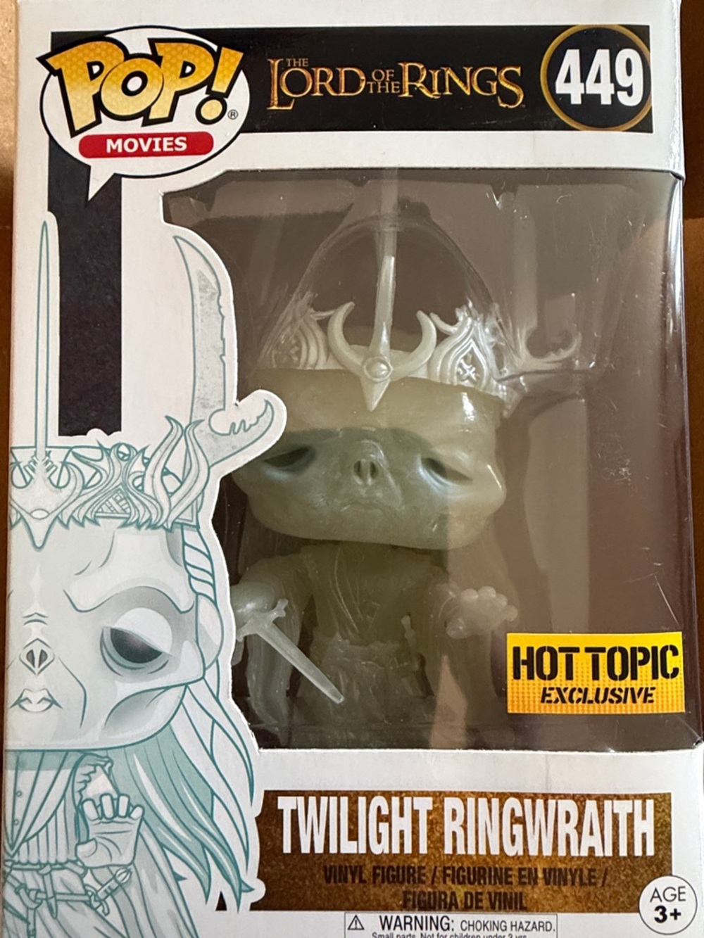 Funko Pop! Lord of the Rings Twilight Ringwraith #449 Hot Topic Exclusive